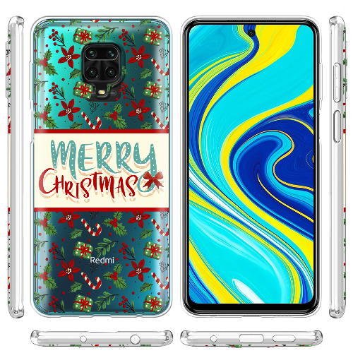 Чехол BoxFace Xiaomi Redmi Note 9S Vintage Christmas Congratulation