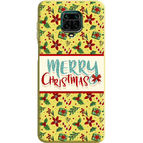 Чехол BoxFace Xiaomi Redmi Note 9S Vintage Christmas Congratulation