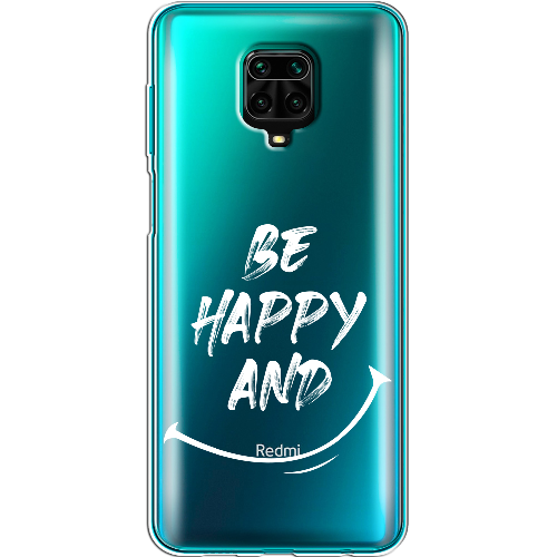 Чехол BoxFace Xiaomi Redmi Note 9S be happy and