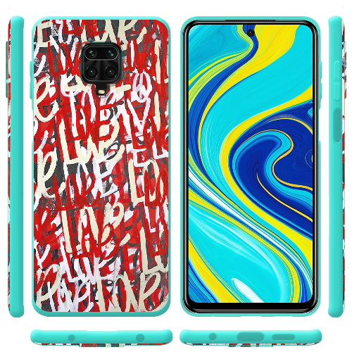 Чехол BoxFace Xiaomi Redmi Note 9S Love Graffiti