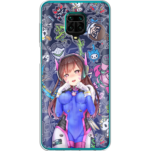 Чехол BoxFace Xiaomi Redmi Note 9S Overwatch D.VA