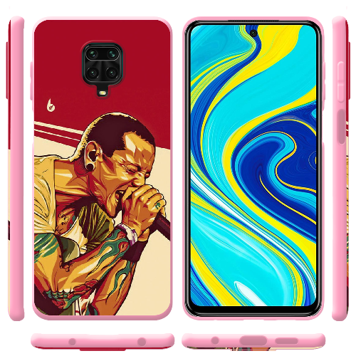 Чехол BoxFace Xiaomi Redmi Note 9S Chester Bennington