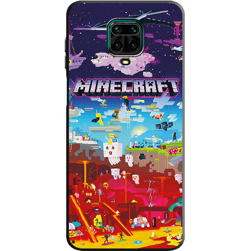 Чехол BoxFace Xiaomi Redmi Note 9S Minecraft World Beyond