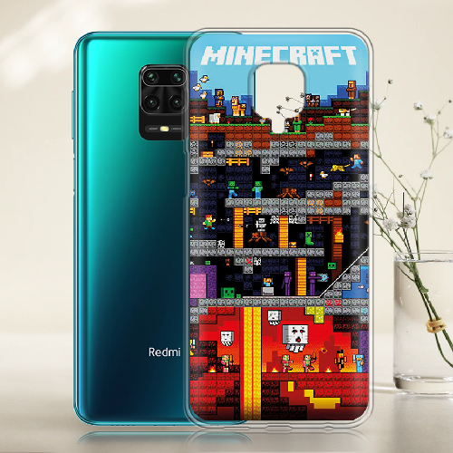 Чехол BoxFace Xiaomi Redmi Note 9S Minecraft Lode Runner