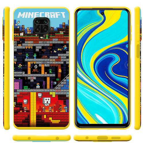 Чехол BoxFace Xiaomi Redmi Note 9S Minecraft Lode Runner