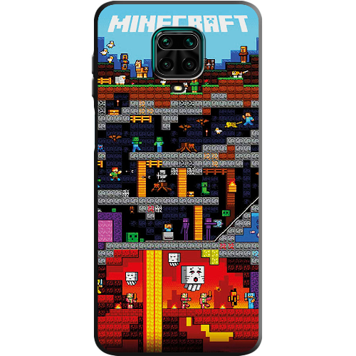 Чехол BoxFace Xiaomi Redmi Note 9S Minecraft Lode Runner