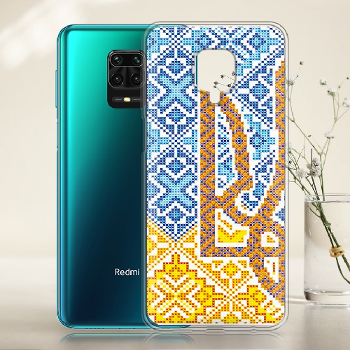 Чехол BoxFace Xiaomi Redmi Note 9S Тризуб Вишивка