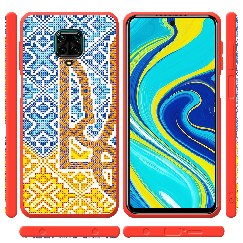 Чехол BoxFace Xiaomi Redmi Note 9S Тризуб Вишивка