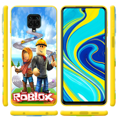 Чехол BoxFace Xiaomi Redmi Note 9S Roblox Білдерман