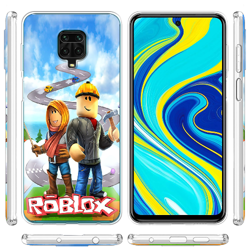 Чехол BoxFace Xiaomi Redmi Note 9S Roblox Білдерман