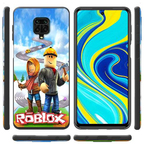 Чехол BoxFace Xiaomi Redmi Note 9S Roblox Білдерман