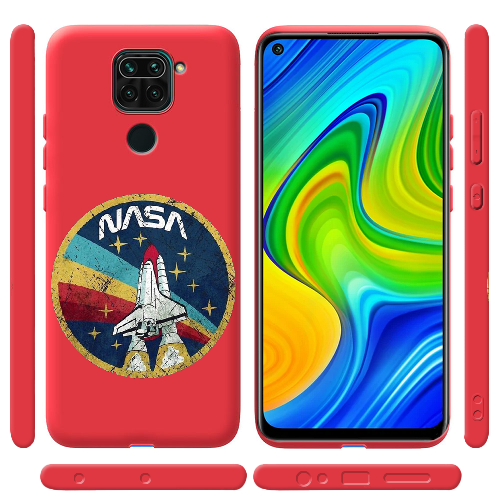 Чехол BoxFace Xiaomi Redmi Note 9 Space Shuttle NASA