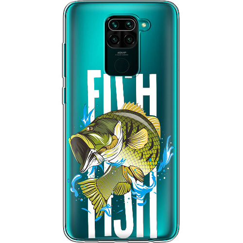 Чехол BoxFace Xiaomi Redmi Note 9 Bass fish