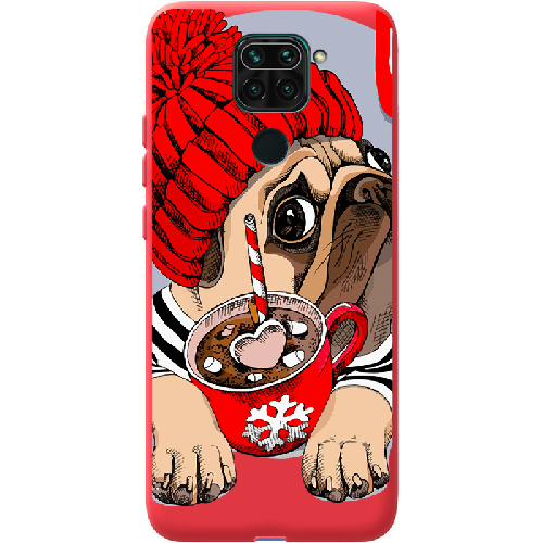 Чехол BoxFace Xiaomi Redmi Note 9 Winter Puggy