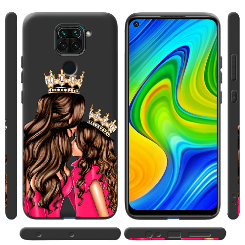 Чехол BoxFace Xiaomi Redmi Note 9 Queen and Princess