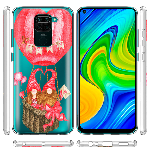 Чехол BoxFace Xiaomi Redmi Note 9 Valentine Dwarfs