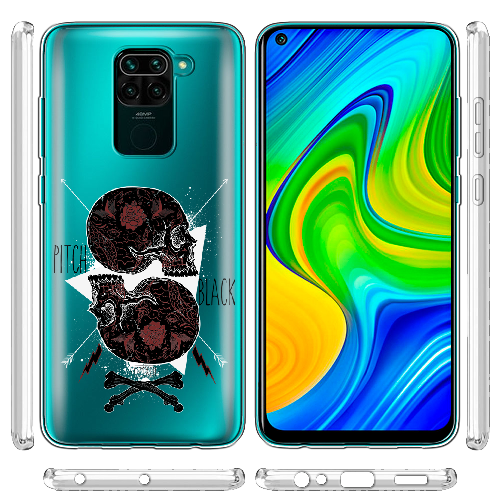 Чехол BoxFace Xiaomi Redmi Note 9 Pitch black