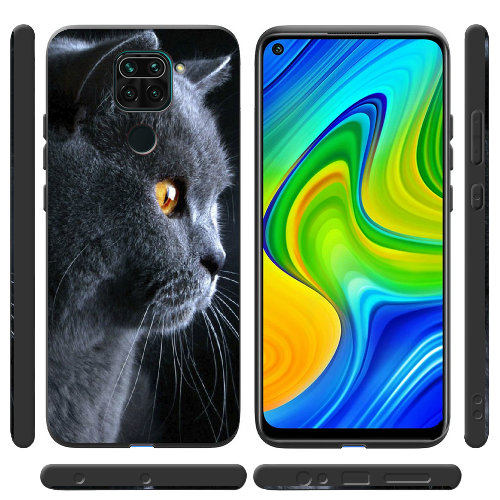 Чехол BoxFace Xiaomi Redmi Note 9 English cat