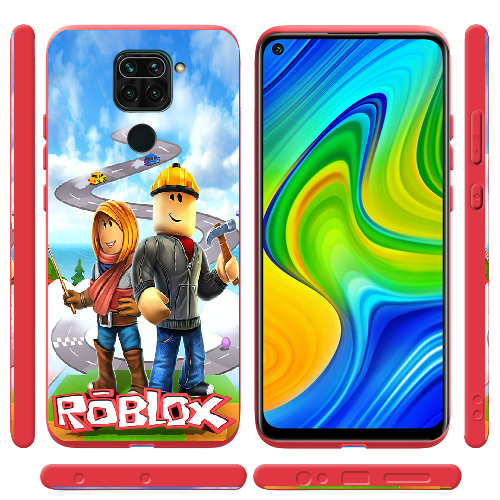 Чехол BoxFace Xiaomi Redmi Note 9 Roblox Білдерман