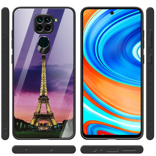 Чехол BoxFace Xiaomi Redmi Note 9 Полночь в Париже