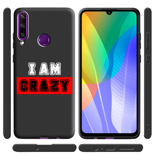 Чехол Boxface Huawei Y6p I'm Crazy