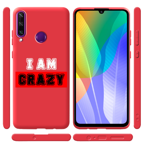 Чехол Boxface Huawei Y6p I'm Crazy