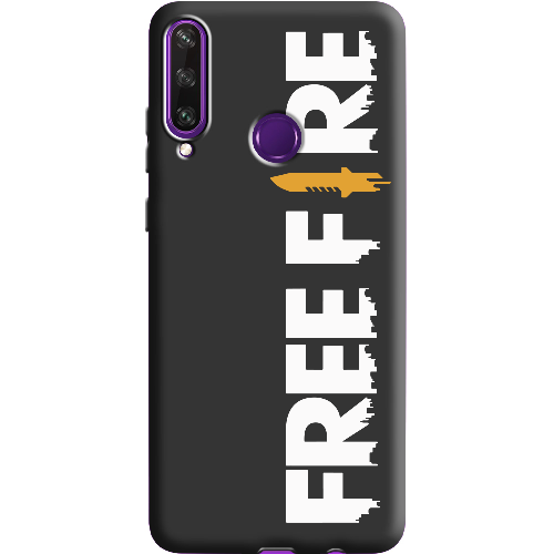 Чехол Boxface Huawei Y6p Белый Free Fire