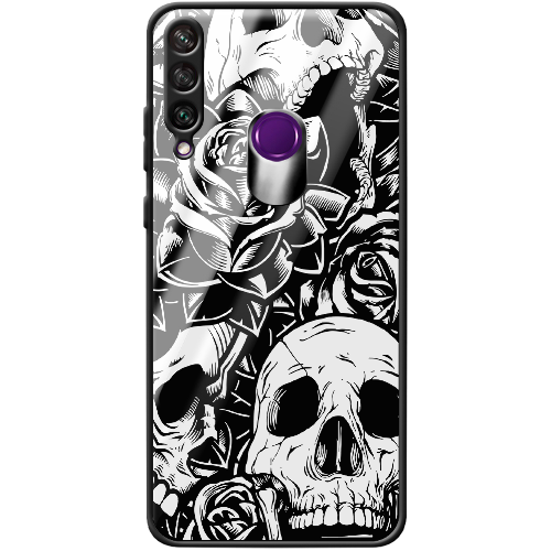 Чехол Boxface Huawei Y6p Skull and Roses