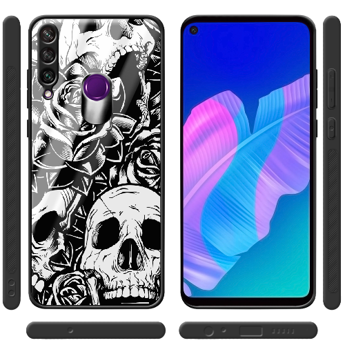 Чехол Boxface Huawei Y6p Skull and Roses