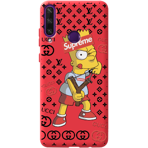 Чехол Boxface Huawei Y6p Yellow Fun