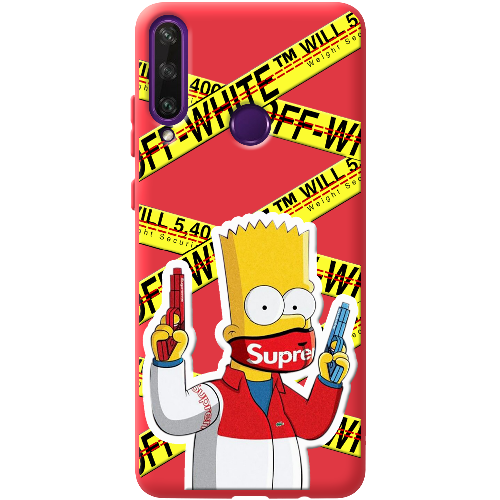 Чехол Boxface Huawei Y6p White Bart