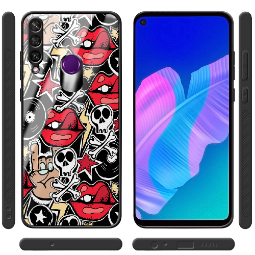 Чехол Boxface Huawei Y6p Rock Graffiti