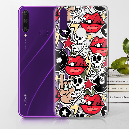 Чехол Boxface Huawei Y6p Rock Graffiti