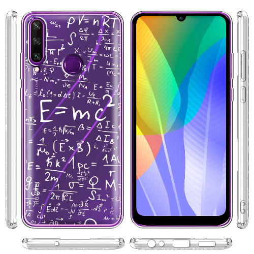 Чехол Boxface Huawei Y6p E=mc2