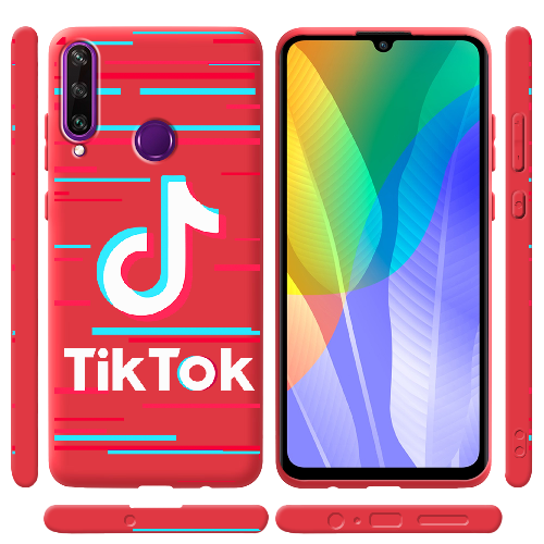 Чехол Boxface Huawei Y6p Tik Tok