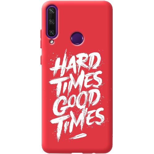 Чехол Boxface Huawei Y6p Hard Times