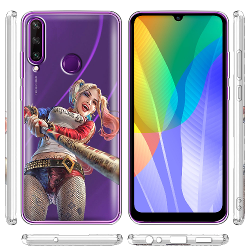 Чехол Boxface Huawei Y6p Happy Harley Quinn