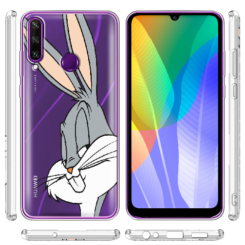 Чехол Boxface Huawei Y6p Lucky Rabbit