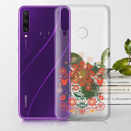 Чехол Boxface Huawei Y6p Ukrainian Ornament