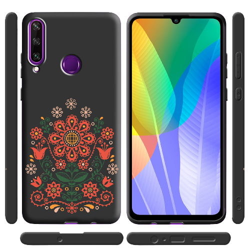 Чехол Boxface Huawei Y6p Ukrainian Ornament