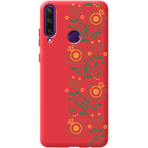 Чехол Boxface Huawei Y6p Ethno Flower