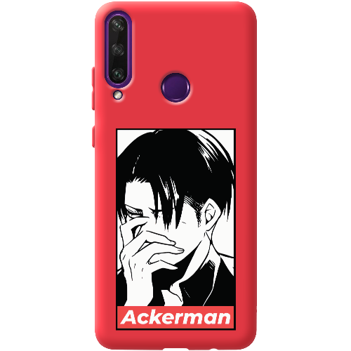 Чехол Boxface Huawei Y6p Attack On Titan - Ackerman