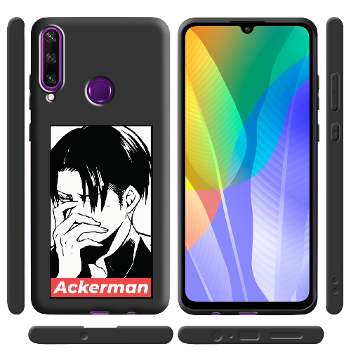 Чехол Boxface Huawei Y6p Attack On Titan - Ackerman