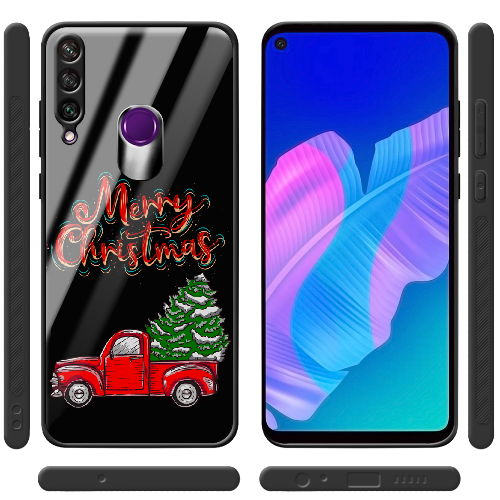 Чехол Boxface Huawei Y6p Holiday Car Merry Christmas