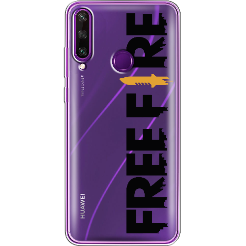 Чехол Boxface Huawei Y6p Черный Free Fire