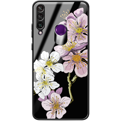 Чехол Boxface Huawei Y6p Cherry Blossom