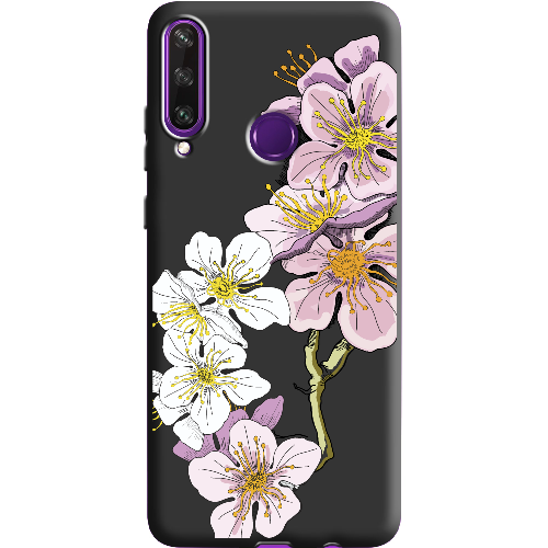 Чехол Boxface Huawei Y6p Cherry Blossom