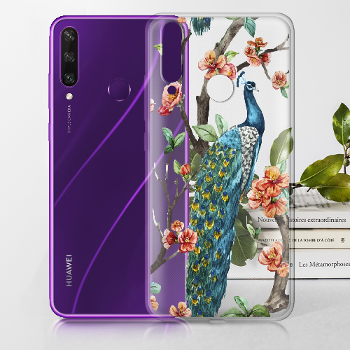 Чехол Boxface Huawei Y6p Noble Peacock