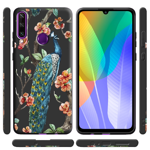 Чехол Boxface Huawei Y6p Noble Peacock