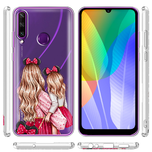 Чехол Boxface Huawei Y6p Mouse Girls